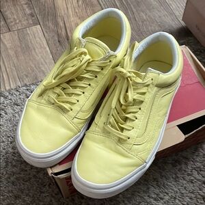 Vans Yellow Old Skool Sneakers